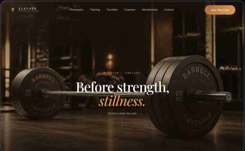 Fitness & Gym Website