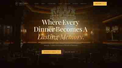 Restaurant Website